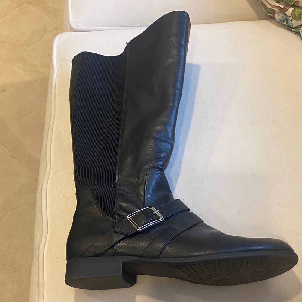 Life Stride Black Over the Knee Boots